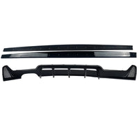 Load image into Gallery viewer, GLOSS BLACK BMW F32 F33 F36 FOR M4 STYLE BUMPER PERFORMANCE V FRONT SPLITTER LIP

